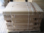 1x2x36 pine stake, pallet quantity